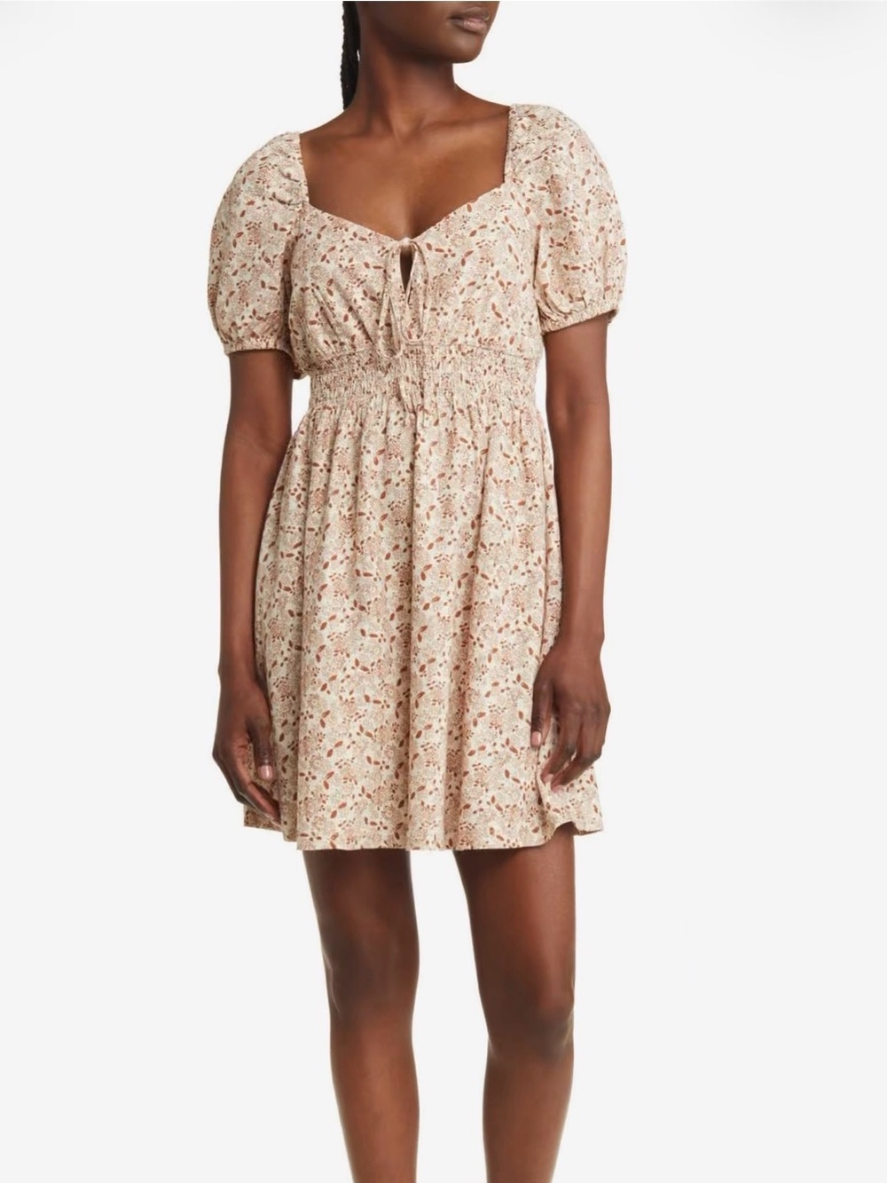 Treasure & Bond Linen Blend Smock
Waist Minidress